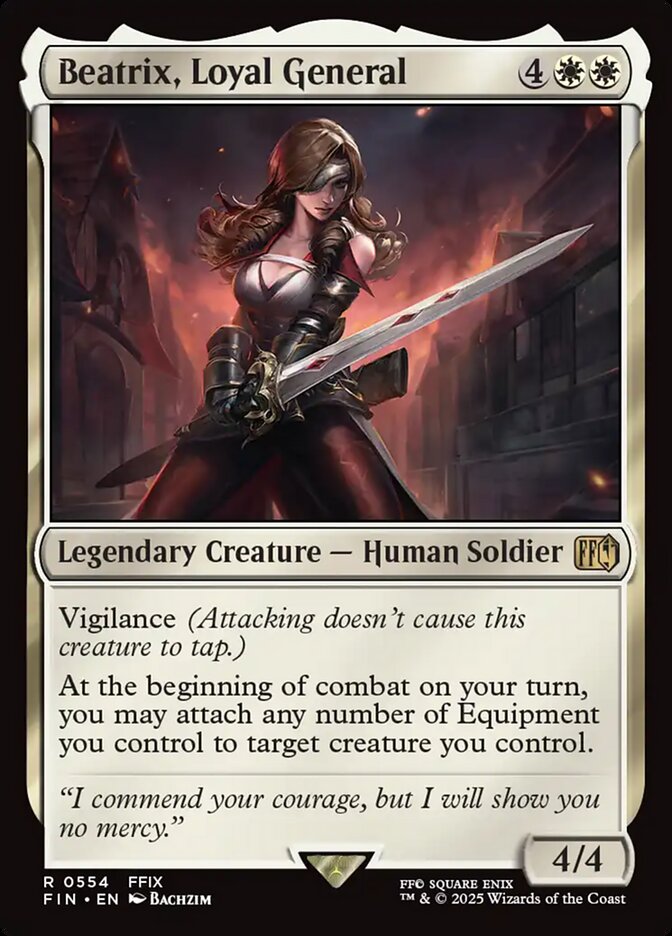 Beatrix, Loyal General - Foil
