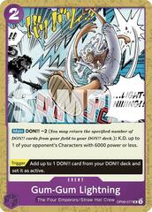 Gum-Gum Lightning (Reprint) - OP09-077 - UC