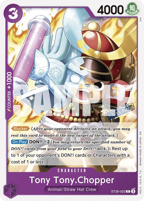 Tony Tony.Chopper - ST26-002 - C