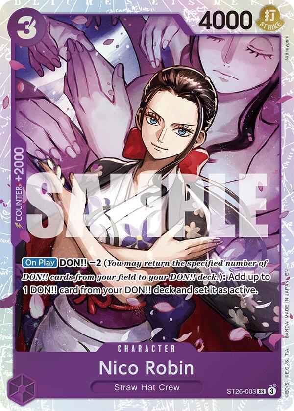 Nico Robin - ST26-003 - SR - Foil