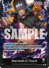 Marshall.D.Teach (OP09-081) - OP09-081 - L - Foil