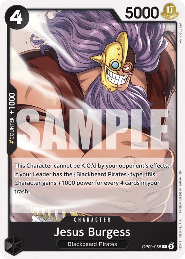 Jesus Burgess (Reprint) - OP09-086 - R
