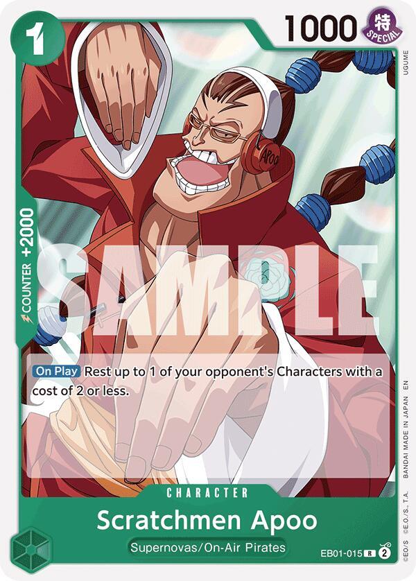 Scratchmen Apoo (Reprint) - EB01-015 - R