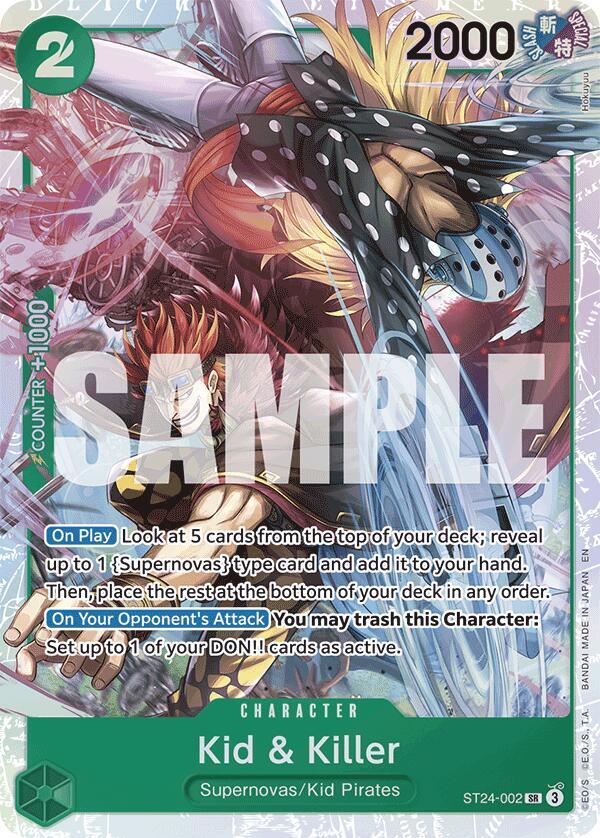 Kid & Killer - ST24-002 - SR - Foil