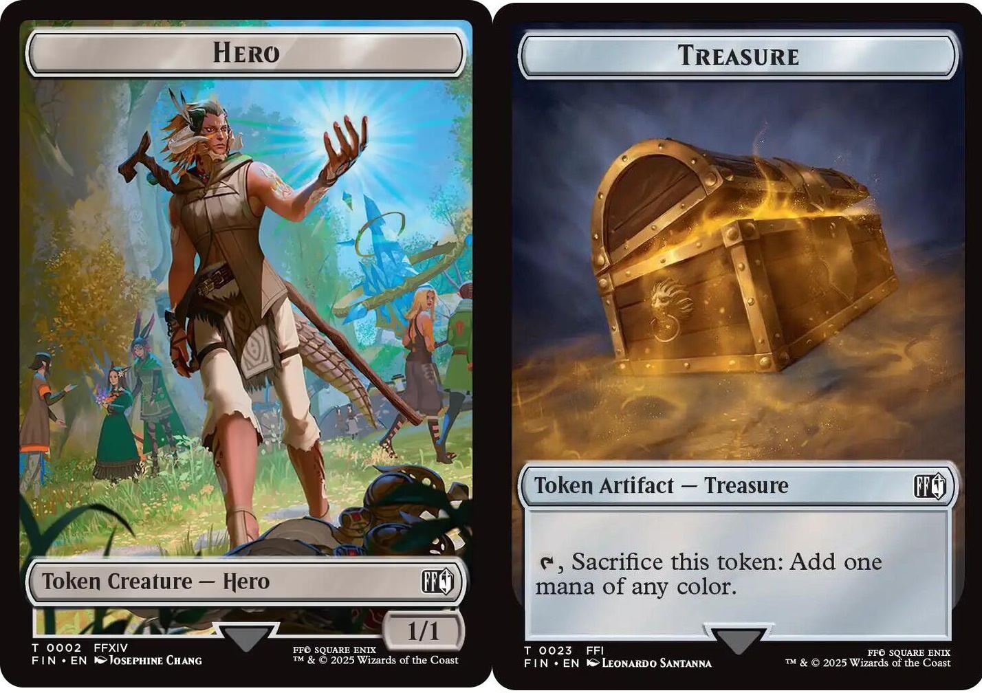Hero (0002) // Treasure Double-Sided Token