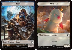 Hero (0004) // Moogle (0011) Double-Sided Token