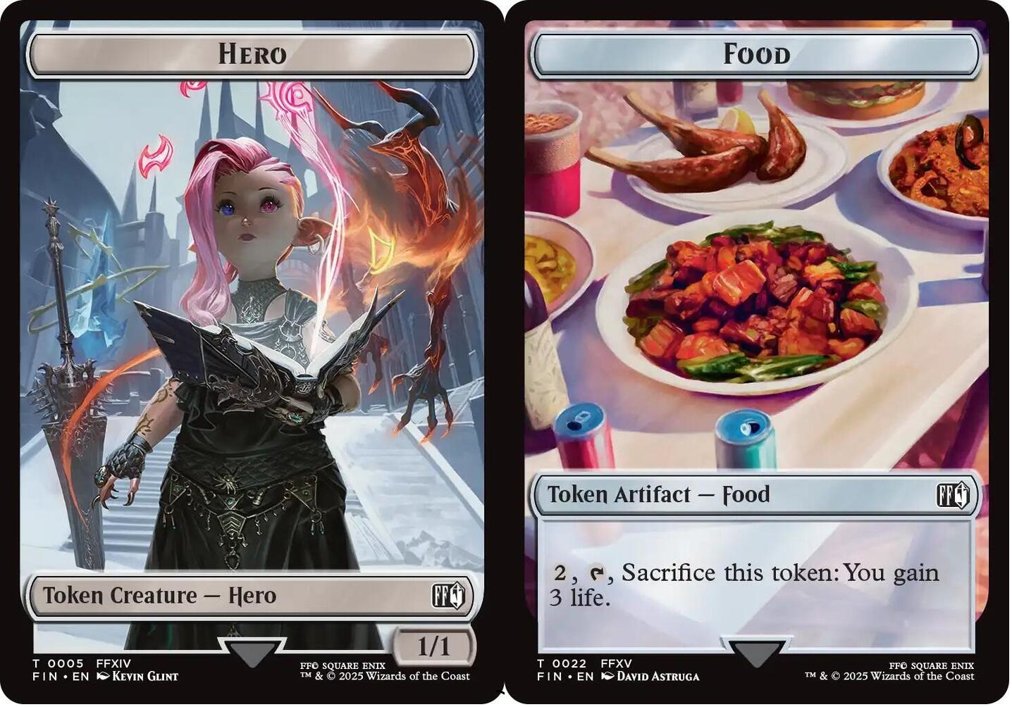Hero (0005) // Food Double-Sided Token