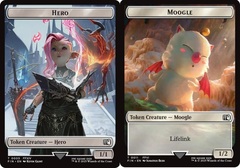 Hero (0005) // Moogle (0011) Double-Sided Token