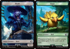 Hero (0006) // Bird (0016) Double-Sided Token