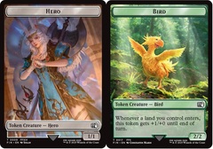 Hero (0009) // Bird (0017) Double-Sided Token