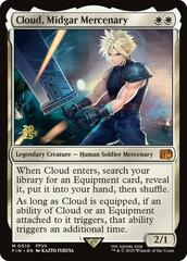 Cloud, Midgar Mercenary - Foil - Prerelease Promo