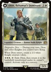 Dion, Bahamut's Dominant // Bahamut, Warden of Light - Foil - Prerelease Promo