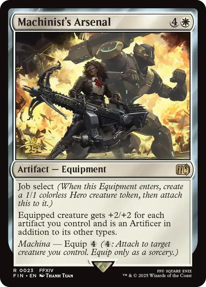 Machinists Arsenal - Foil - Prerelease Promo
