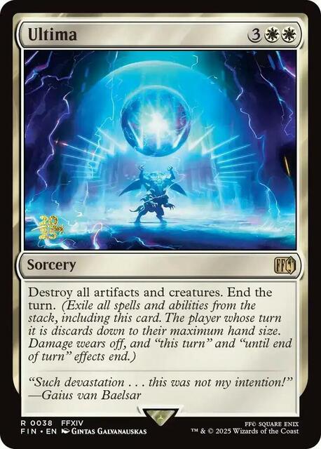 Ultima - Foil - Prerelease Promo