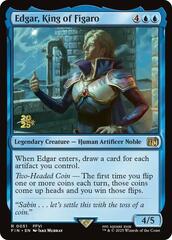 Edgar, King of Figaro - Foil - Prerelease Promo