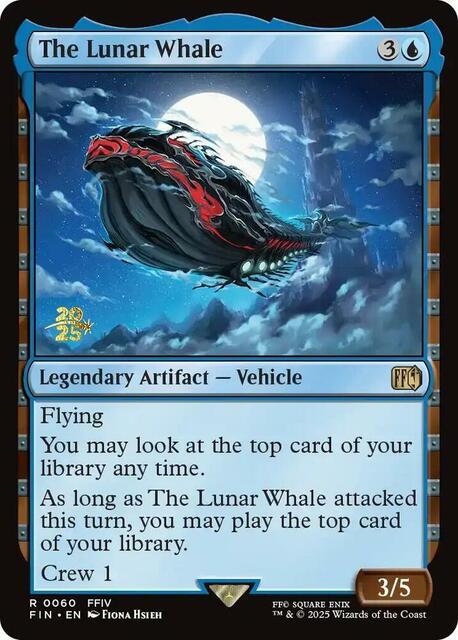The Lunar Whale - Foil - Prerelease Promo