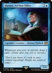 Matoya, Archon Elder - Foil - Prerelease Promo