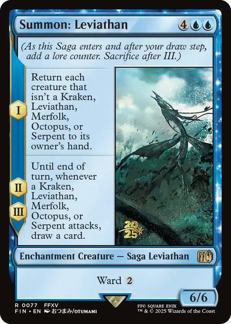 Summon: Leviathan - Foil - Prerelease Promo