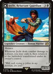 Jecht, Reluctant Guardian // Braska's Final Aeon - Foil - Prerelease Promo