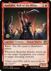 Raubahn, Bull of Ala Mhigo - Foil - Prerelease Promo