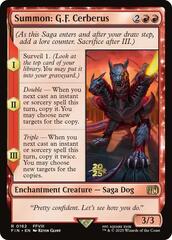 Summon: G.F. Cerberus - Foil - Prerelease Promo