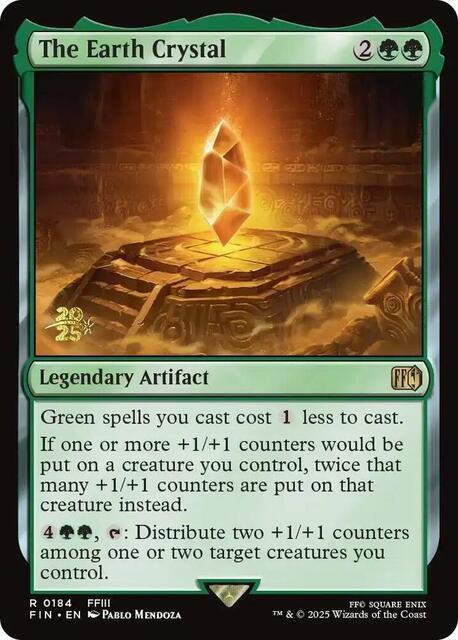 The Earth Crystal - Foil - Prerelease Promo