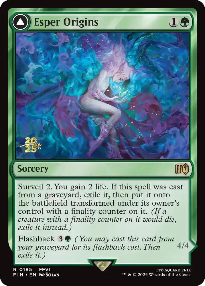 Esper Origins // Summon: Esper Maduin - Foil - Prerelease Promo