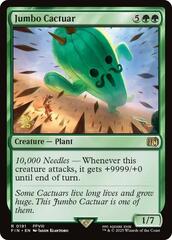 Jumbo Cactuar - Foil - Prerelease Promo