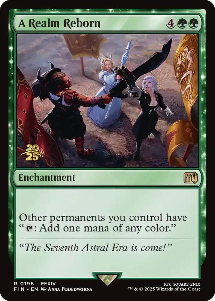 A Realm Reborn - Foil - Prerelease Promo
