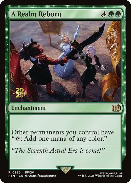 A Realm Reborn - Foil - Prerelease Promo