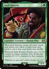 Sazh Katzroy - Foil - Prerelease Promo