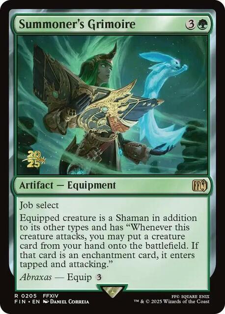 Summoners Grimoire - Foil - Prerelease Promo