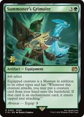 Summoner's Grimoire - Foil - Prerelease Promo