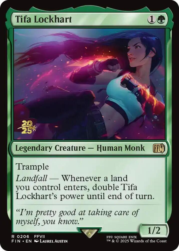 Tifa Lockhart - Foil - Prerelease Promo