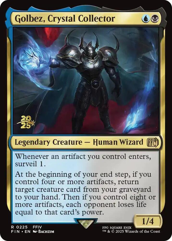 Golbez, Crystal Collector - Foil - Prerelease Promo