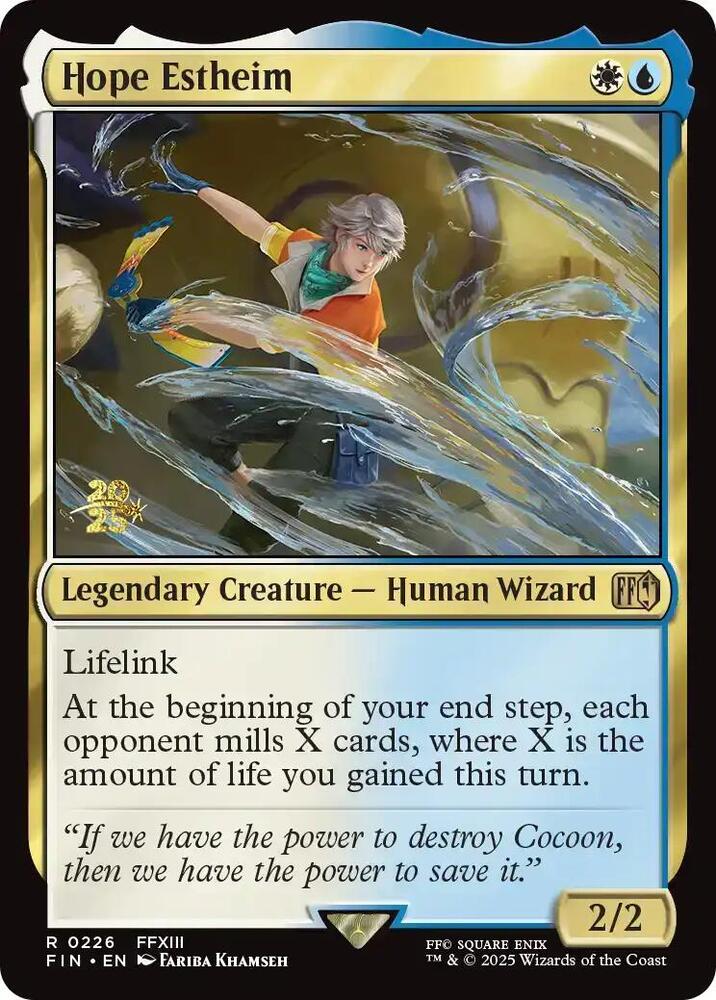 Hope Estheim - Foil - Prerelease Promo