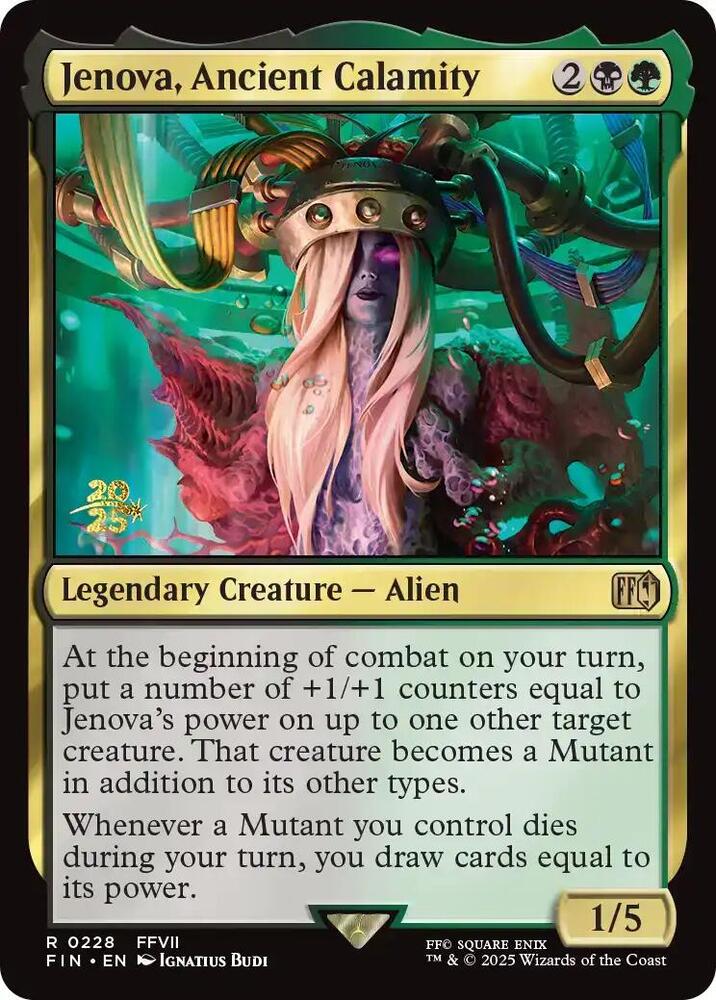 Jenova, Ancient Calamity - Foil - Prerelease Promo