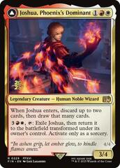 Joshua, Phoenix's Dominant // Phoenix, Warden of Fire - Foil - Prerelease Promo