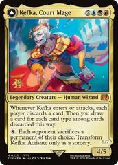 Kefka, Court Mage // Kefka, Ruler of Ruin - Foil - Prerelease Promo