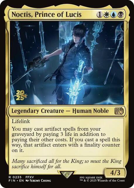 Noctis, Prince of Lucis - Foil - Prerelease Promo