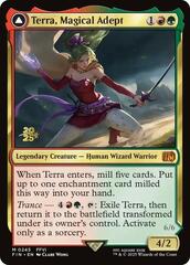 Terra, Magical Adept // Esper Terra - Foil - Prerelease Promo