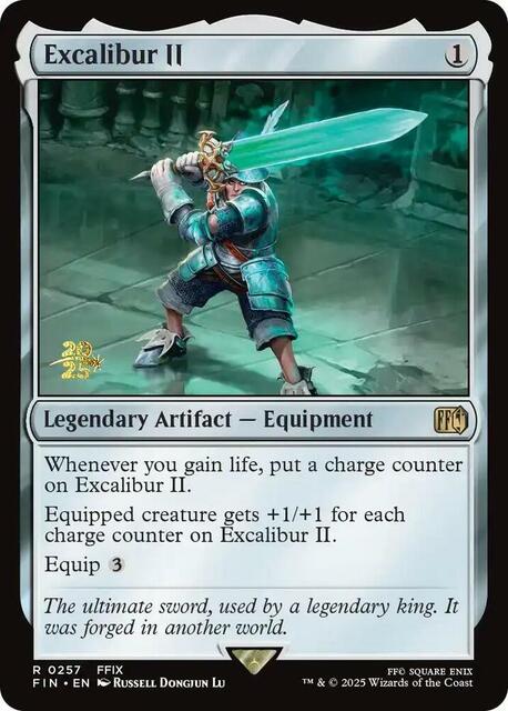 Excalibur II - Foil - Prerelease Promo