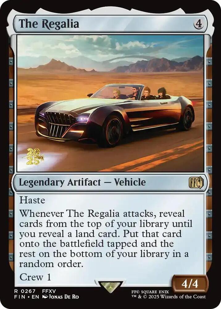 The Regalia - Foil - Prerelease Promo