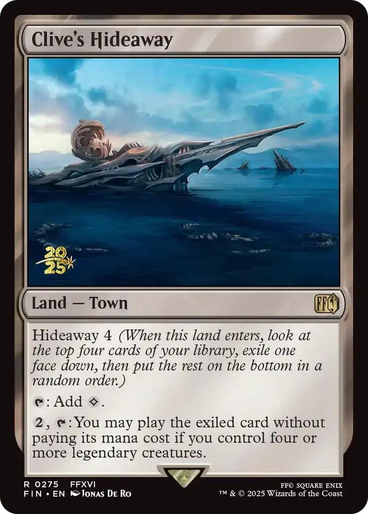Clives Hideaway - Foil - Prerelease Promo