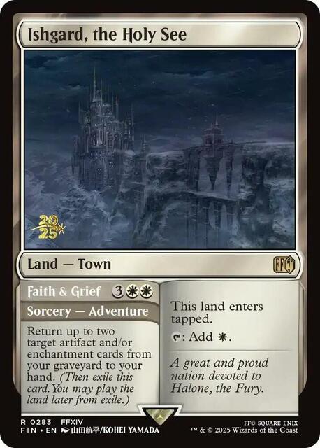 Ishgard, the Holy See - Foil - Prerelease Promo