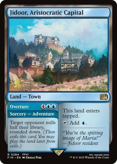 Jidoor, Aristocratic Capital // Overture - Foil - Prerelease Promo