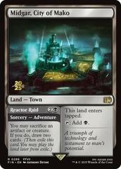 Midgar, City of Mako // Reactor Raid - Foil - Prerelease Promo