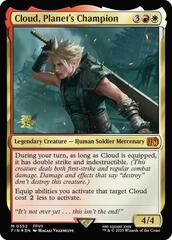 Cloud, Planet's Champion - Foil - Prerelease Promo