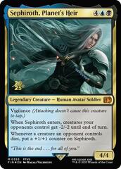 Sephiroth, Planet's Heir - Foil - Prerelease Promo
