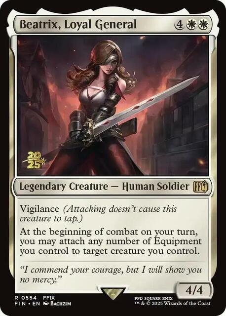 Beatrix, Loyal General - Foil - Prerelease Promo